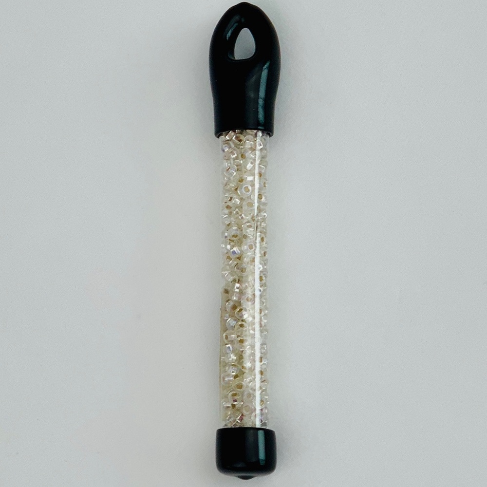 3/$30 NWT Iridescent & Silver Crystal Czech Beads - Picture 6 of 7